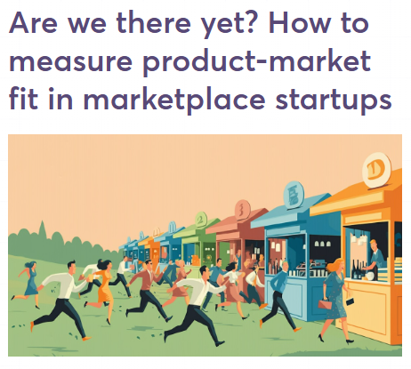 How to measure product-market fit in marketplace startups